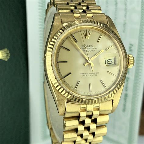 is a rolex 1601 vintage|rolex datejust 1601 18k gold.